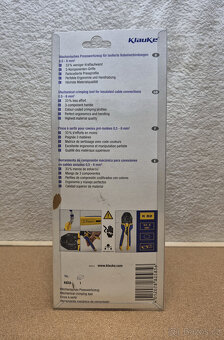 lisovací kleště Klauke K 82 (0,5 - 6 mm²) /NOVÉ/ - 4