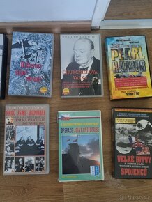 Válečné a další Vhs videokazety. Celkem 33 kusu. Posílám - 4