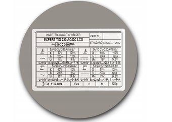 TIG Svářečka IDEAL EXPERT 220 barevný LCD displej - 4