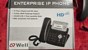 IP telefon WELL SIP-T22P - 4