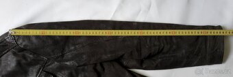 Pánská kožená bunda vel. 58 - 4