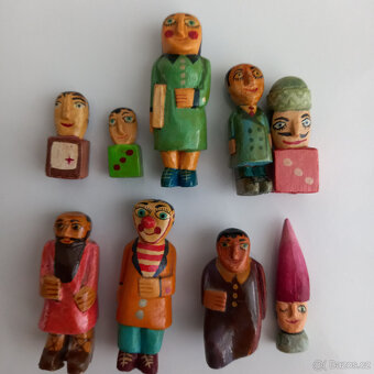 Originální miniatury/lipové dřevo - 4