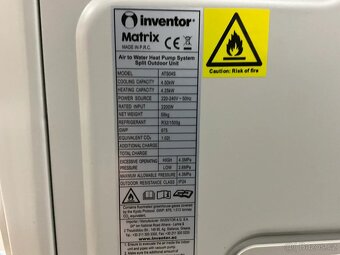 TEPELNÉ ČERPADLO INVERTOR SPLIT 4KW - 4