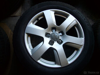 ZIMNÍ ALU KOLA orig.AUDI A6 A4 17" 5x112 7,5" et-37, - 4
