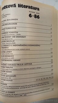 SVĔTOVÁ LITERATURA  6/1986 - 4
