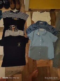 Oblečení pro chlapce cca od 4 do 10 let, velmi zachovalé - 4