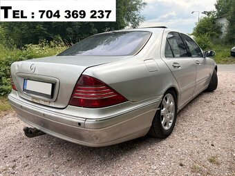 // Mercedes w220 320cdi 145kw, 2002 //DÍLY - 4