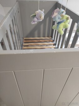 Postýlka s matrací - 4