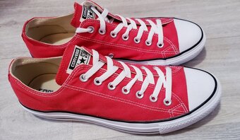 Pánské boty Converse All Star Ox Červené Tenisky Vel. 45 - 4