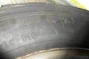 Komletní kolo ke Škodovce rozměr 165/13 - 4