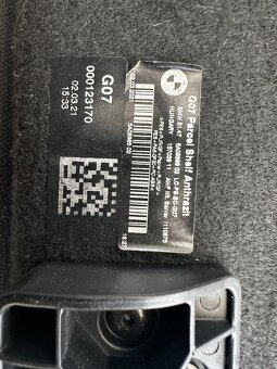 Zadní rozkládací roleta do kufru BMW X7 G07 - 4
