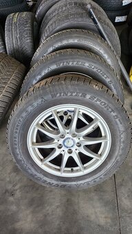 orig. alu kola Mercedes 17" + pneu Dunlop winter sport - 4