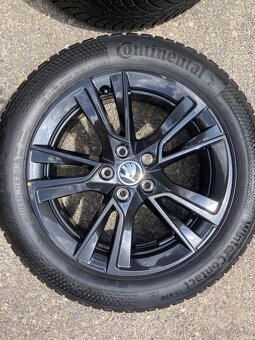 Škoda Fabia 4,5x100 R16,zimni 195/55 16-zánovní - 4