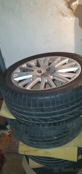 alu kola audi 5x112r17 letni pneu - 4