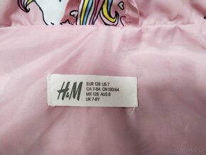 Dívčí bunda zn. H&M vel. 128 - 4