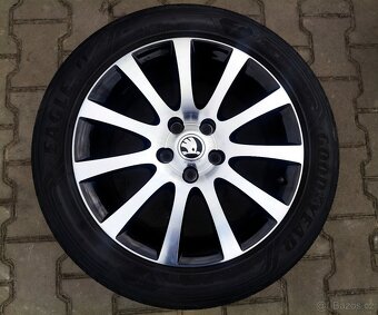Alu kola originál Škoda Yeti, Octavia Scout 5x112 R17 - 4