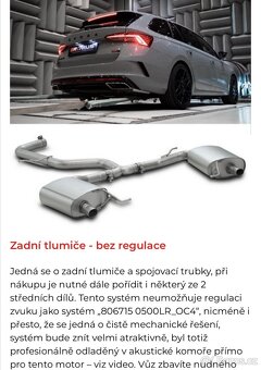 Výfuk Remus Performance Škoda Octavia 4 RS TSI - 4