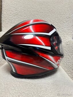 Přilba AGV K 5 S Tempest black/red - 4