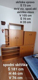 Obývací stěna za 300,- - 4