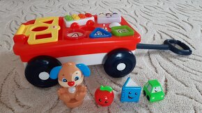 Fisher price vzdelávací kočárek/vozíček - 4