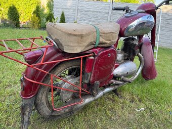 Jawa 250 - 353, 1956, doklady, okresní SPZ - 4