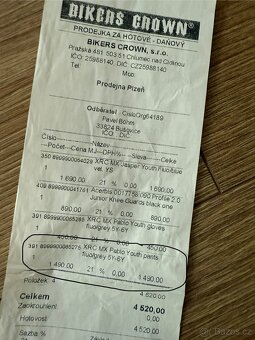 Dětské kalhoty na motorku - 4