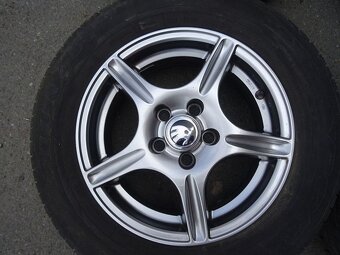 Alu disky na Škoda, 14", 5x100,ET 32, letní sada - 4