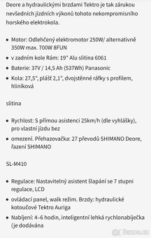 Prodám elektrokolo Lectron - 4