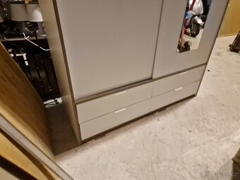 Skrin Šatní Lamino 60x155 výška 206 cm - 4