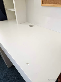 IKEA Psací stůl MICKE bílý - 2x - 4