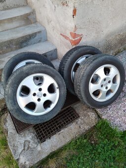 Opel Astra litá kola s pneumatikami 195/60 R15 - 4