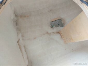Prázdný basový reprobox 2x10" s hornou, překližka - 4