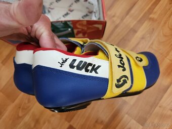 Retro cyklistické tretry John Luck Mega - 4