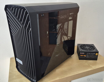 PC skříň Fractal Design Torrent Compact RGB Black TG Light + - 4