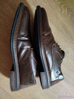 Pánské polobotky Rieker, vel. 47 - 4