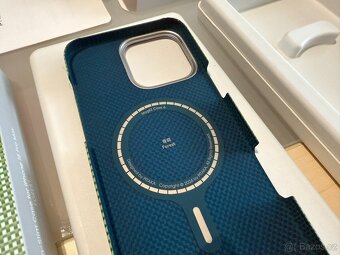 Aramidový obal Pitaka pro iPhone 16 Pro Max, Forest - 4