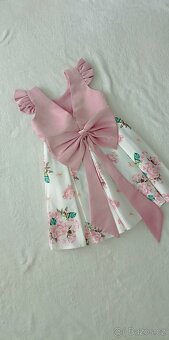 Dívčí společenské šaty, vel. 116 - 4