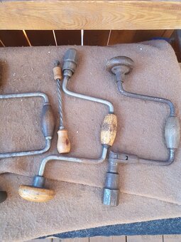 Retro ruční vrtačky (kolovrátek) . - 4