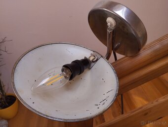 Retro chromovaná lampička Napako - 4