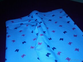 Prodam leginky 122 s Motylky Primark nove,pekne - 4
