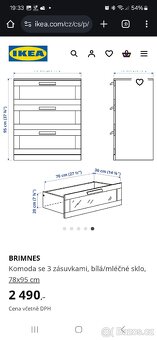 Komoda Ikea Brimnes - 4