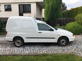 Volkswagen Caddy 1,9 SDI 47 KW Skříň Nová STK - 4