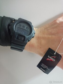 Hodinky Casio G-Shock DW 6900BB-1DR,originál krabička,štítek - 4