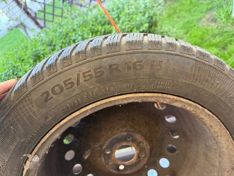 Plechové disky Fiat 4x98 205/55/16 r16 - 4