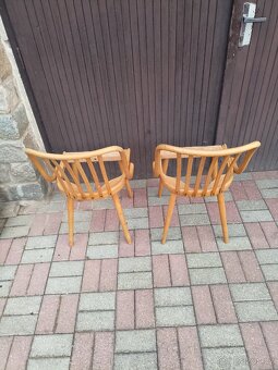2 Židle Antonín Šuman bez sedáku - 4