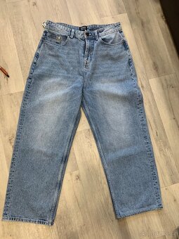 Super baggy Cropp, vel. W32-L32, NOVÉ - 4
