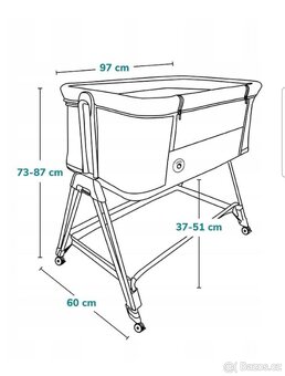 Cestovní postýlka Lionelo Luna - 4