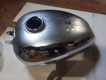 Nádrž Jawa 250 Tatrovácký chrom - 4