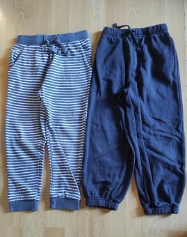 Set - 4x chlapecké tepláky vel. 110 (4-5 let) - 4