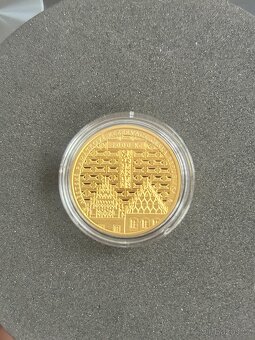 Zlatá mince 5000 Kč Tábor 2025 proof - 4